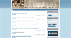 Desktop Screenshot of ordineavvocatilarino.it
